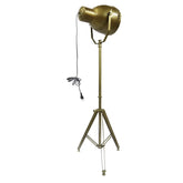 Adjustable vintage spotlight floor lamp 54-inch tripod